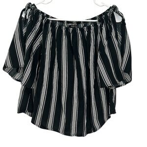 Billabong Desert Sol Striped Top Size S Shoulder Ties